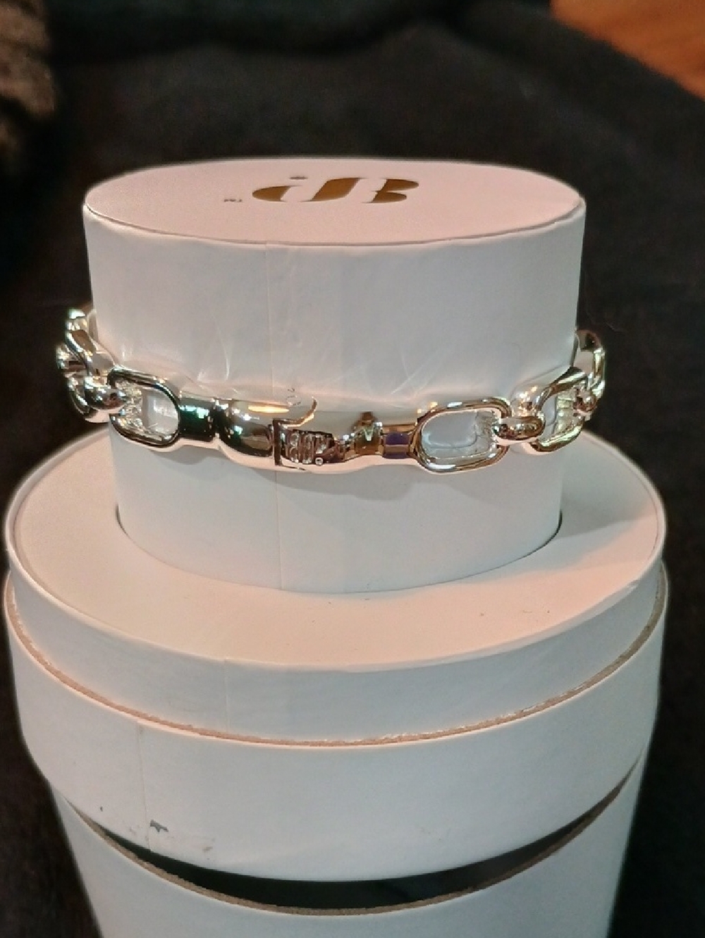 Kentucky Derby Silver Charm Bracelet with Turquoise Horse & Cup Charms - Picture 6 of 10